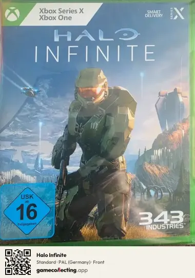 Halo Infinite Xbox Series X, Germany box front