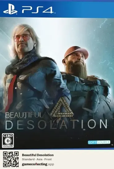 Beautiful Desolation PlayStation 4, Asia box front
