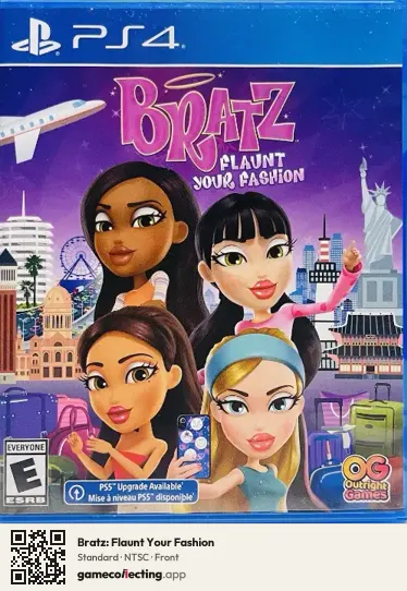 Bratz: Flaunt Your Fashion PlayStation 4, NTSC box front