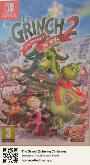 The Grinch 2: Saving Christmas Nintendo Switch, France box front