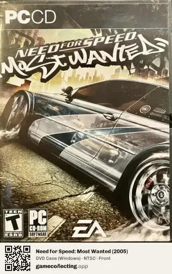 Need for Speed: Most Wanted (2005) Computer, NTSC box front