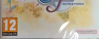 Tales of Graces f Remastered, the PEGI square on its front