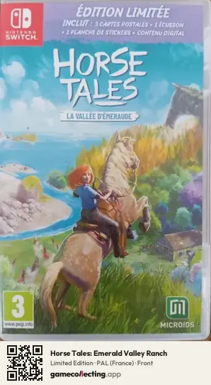 Horse Tales: Emerald Valley Ranch Nintendo Switch, France box front