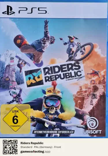 Riders Republic PlayStation 5, Germany box front