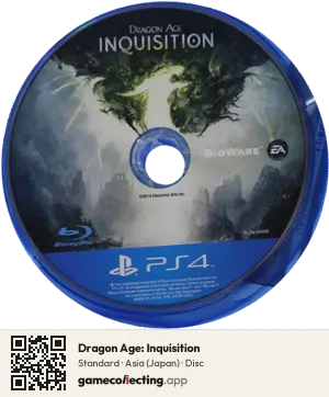 Dragon Age: Inquisition PlayStation 4, Asia disc