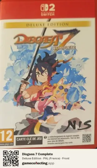 Disgaea 7 Complete Nintendo Switch 2, France box front