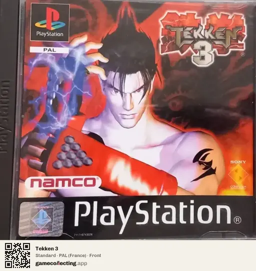 Tekken 3 PlayStation, France box front