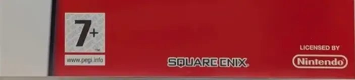 Exit DS, the PEGI square on its front