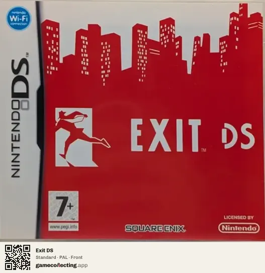 Exit DS Nintendo DS, PAL box front