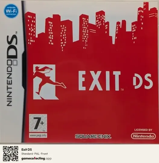 Exit DS Nintendo DS, PAL box front