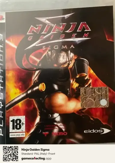 Ninja Gaiden Sigma PlayStation 3, Italy box front