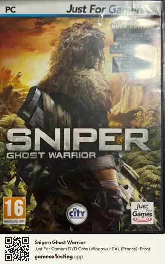 Sniper: Ghost Warrior Computer, France box front