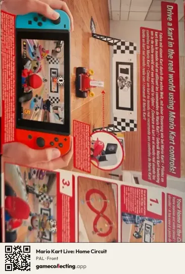 Mario Kart Live: Home Circuit Nintendo Switch, PAL box front