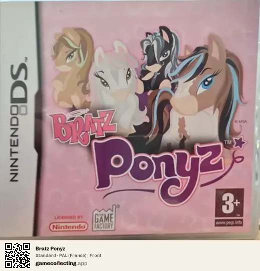 Bratz Ponyz Nintendo DS, France box front