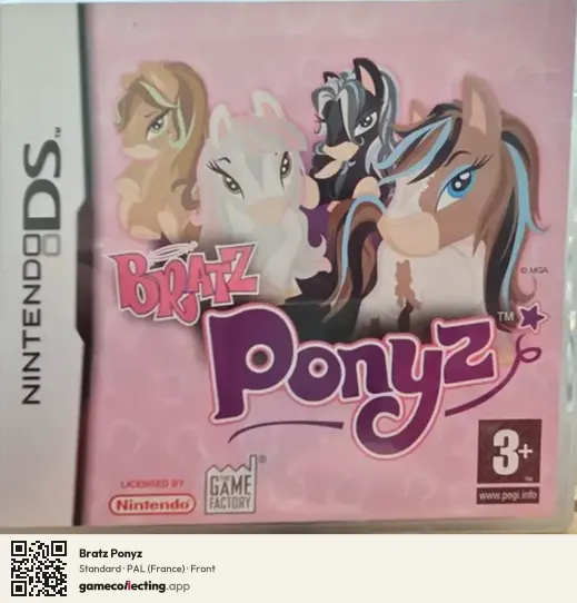 Bratz Ponyz Nintendo DS, France box front