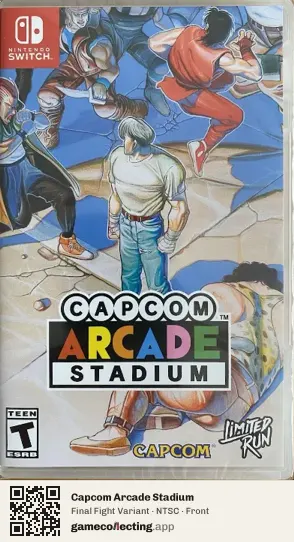 Capcom Arcade Stadium Nintendo Switch, NTSC box front