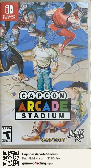 Capcom Arcade Stadium Nintendo Switch, NTSC box front