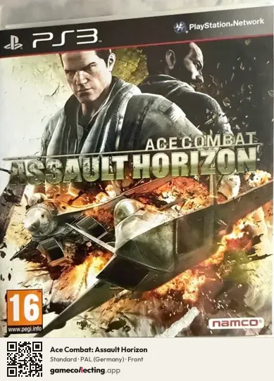 Ace Combat: Assault Horizon PlayStation 3, Germany box front