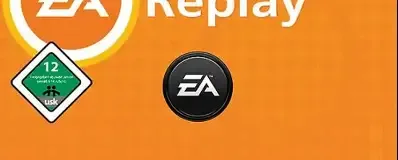 EA Replay, the USK square on its front