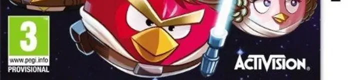 Angry Birds Star Wars, the PEGI square on its front