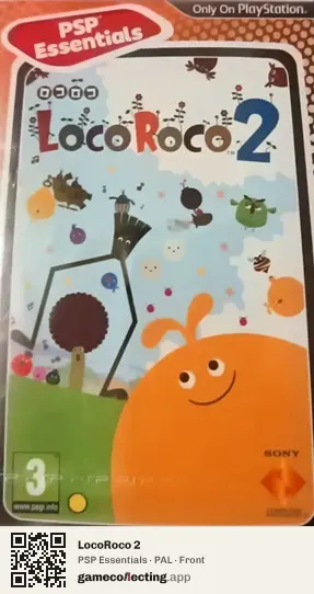 LocoRoco 2 PlayStation Portable, PAL box front
