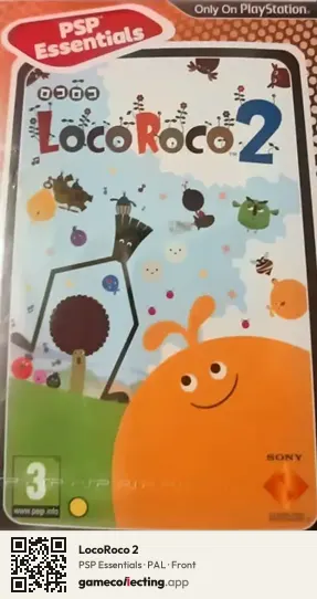 LocoRoco 2 PlayStation Portable, PAL box front