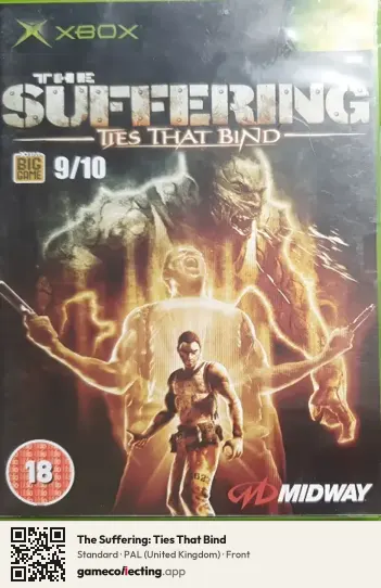 The Suffering: Ties That Bind Xbox, United Kingdom box front