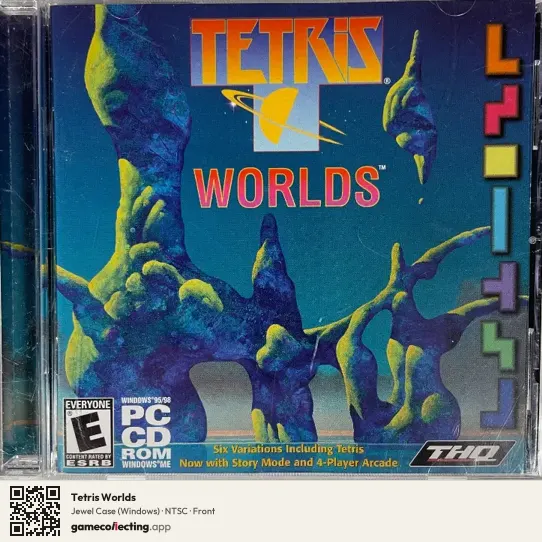 Tetris Worlds Computer, NTSC box front