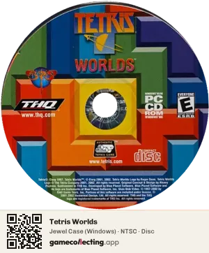 Tetris Worlds Computer, NTSC disc