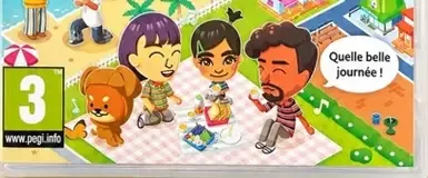 Tomodachi Life: Living the Dream, the PEGI square on its front
