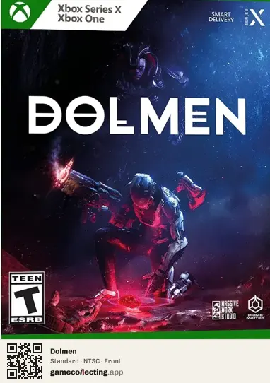 Dolmen Xbox Series X, NTSC box front