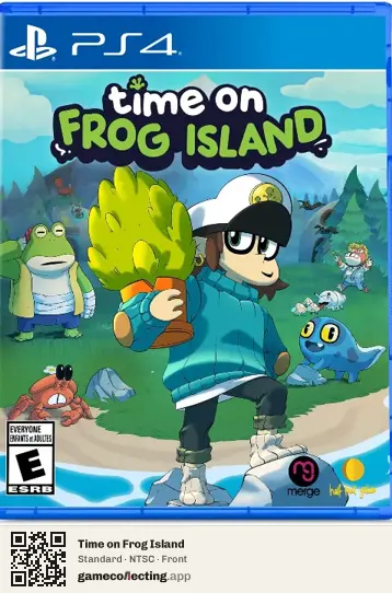 Time on Frog Island PlayStation 4, NTSC box front