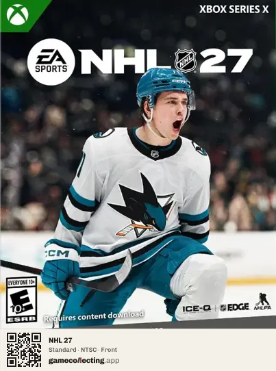 NHL 27 Xbox Series X, NTSC box front