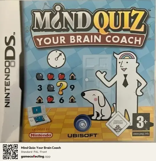Mind Quiz: Your Brain Coach Nintendo DS, PAL box front