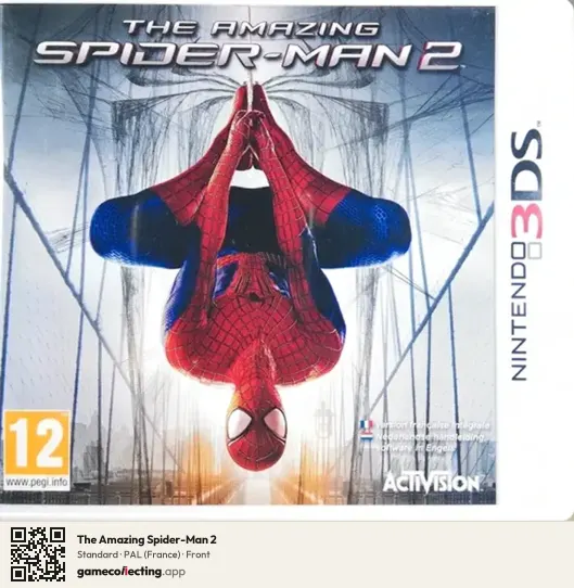 The Amazing Spider-Man 2 Nintendo 3DS, France box front