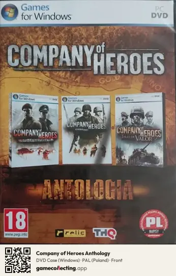 Company of Heroes Anthology Computer, Poland box front