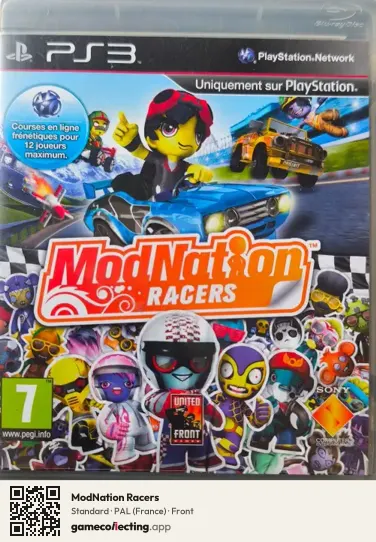 ModNation Racers PlayStation 3, France box front