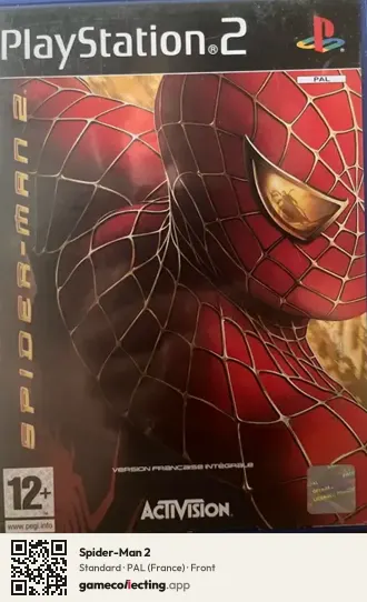 Spider-Man 2 PlayStation 2, France box front