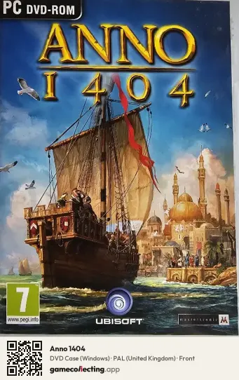 Anno 1404 Computer, United Kingdom box front