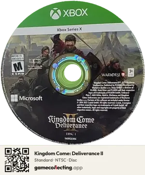 Kingdom Come: Deliverance II Xbox Series X, NTSC disc