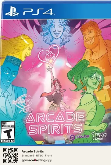 Arcade Spirits PlayStation 4, NTSC box front