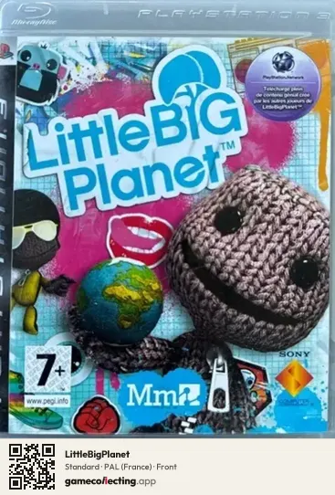 LittleBigPlanet PlayStation 3, France box front