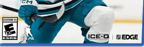 NHL 27, the ESRB box on its front
