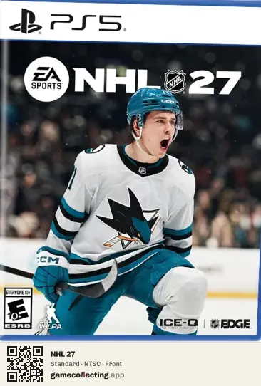 NHL 27 PlayStation 5, NTSC box front