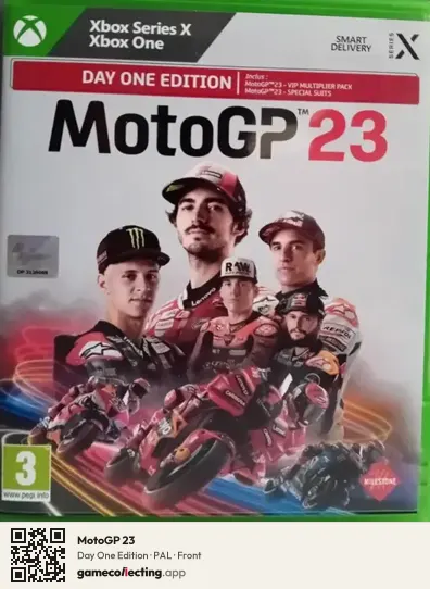 MotoGP 23 Xbox Series X, PAL box front