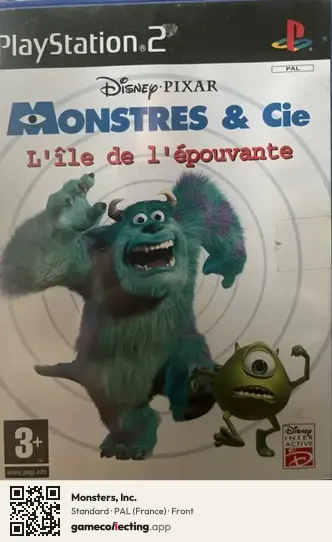 Monsters, Inc. PlayStation 2, France box front