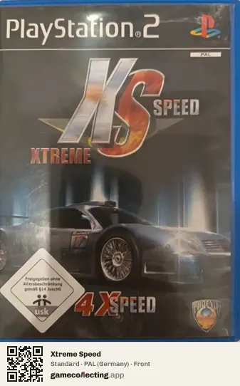 Xtreme Speed PlayStation 2, Germany box front