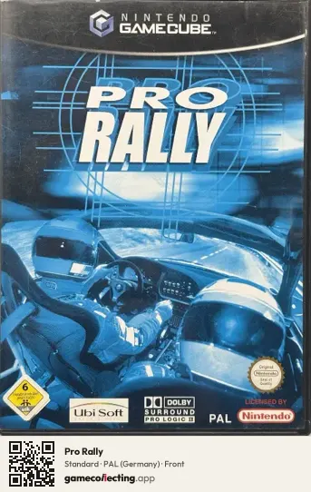 Pro Rally Nintendo GameCube, Germany box front