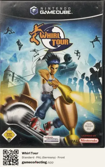 Whirl Tour Nintendo GameCube, Germany box front