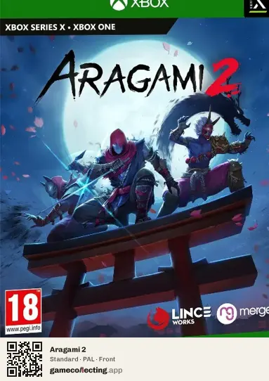 Aragami 2 Xbox Series X, PAL box front